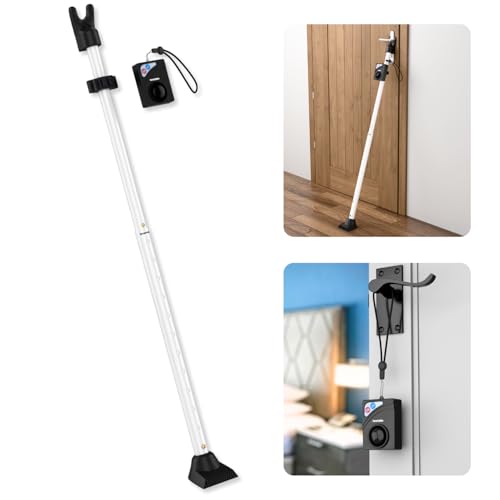 Securityman Door Security Bar with Alarm (Detachable) - 120dB Siren