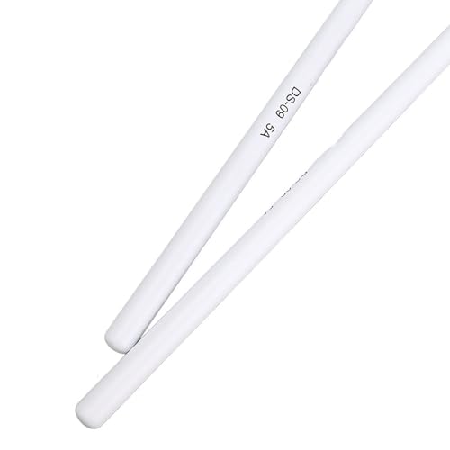 1 par de baquetas de arce, accesorios de reemplazo para instrumentos musicales, ideales para niños y principiantes (blanco) miniatura 3
