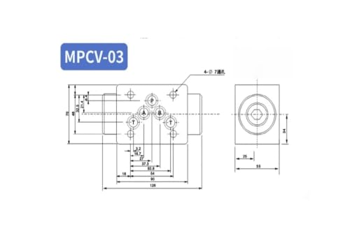 Valves de maintien MPCV-03B à commande hydraulique empilées