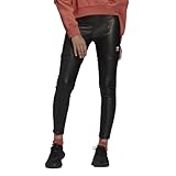 Elastischer Bund adidas Damen Slim Pants, Schwarz, M EU