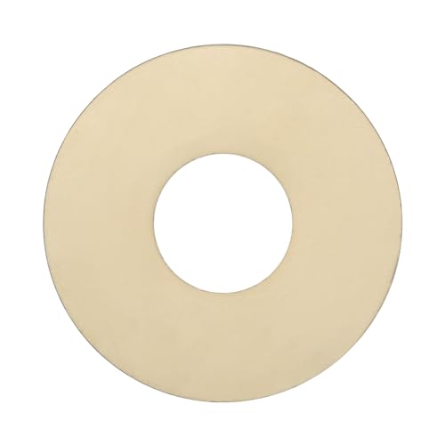 Image of EIFHYT 2 Pack Molded PU Ceiling Medallion for Light Fixtures and Ceiling Fans 10 inchOD x 4 inchID x 1 inchP （Wood Grain Oil Rubbed Bronze）