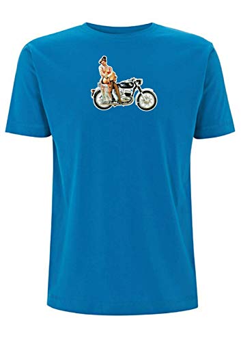 Camiseta clásica inspirada en Bultaco, estilo pinup vintage, para motocicleta, moto, moto,...