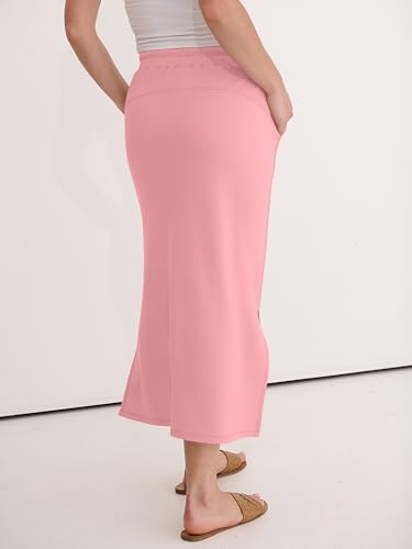 Image of ANRABESS Casual Maxi Skirts for Women, High Waist, Summer, Drawstring, Ideal for Daily Wear, Office & Weekend Outings 2026
