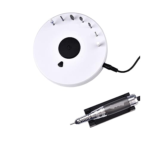 Taladro eléctrico para uñas, Máquina perforadora de uñas 35000 RPM, máquina manicura torno profesional eléctrica, broca cerámica for, lijadora esmalte