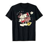 Disney Vintage Mickey and Minnie Mouse Kiss T-Shirt