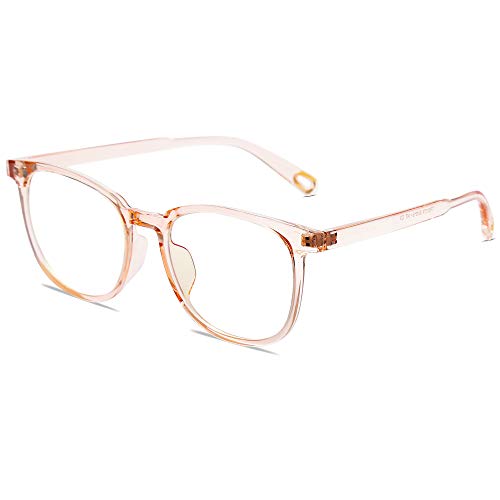 SOJOS Klassieke Vierkante Blauwe Licht Blokkerende Bril TR90 SJ5077 - Image 3