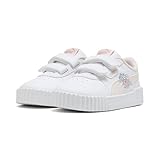 Silhouette basse PUMA Baskets Carina 3.0 Floral Bébé 24, White Jasmine Flower Seafoam Pink Blue