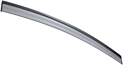 WellVisors Window Visors Wind Deflectors Compatible with Ford Fiesta Hatchback 2011-2019 with Black Trim Rain Guards 3-847FD002
