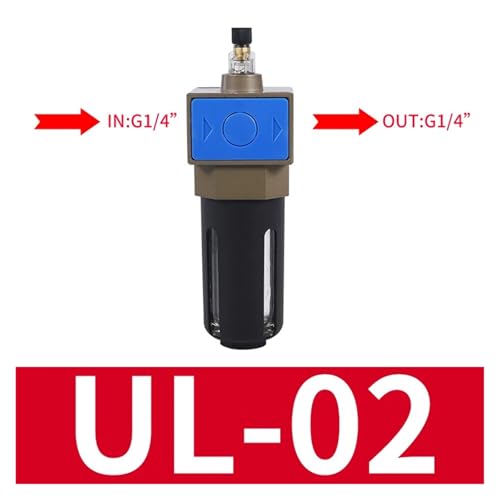 Régulateur de pression UL-02 pour éliminer l'eau et protéger vos outils pneumatiques