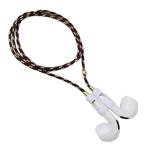 Tapper Nylon Strap for AirPods & AirPods Pro (Brown/18K Gold)