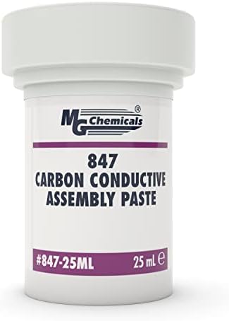 MG Chemicals 847 Carbon Conductive Assembly Paste, 1 oz Jar