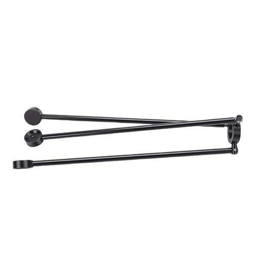 Guía de suelo para trípode Fafeicy estabilizador de aluminio plegable de 40 cm 5