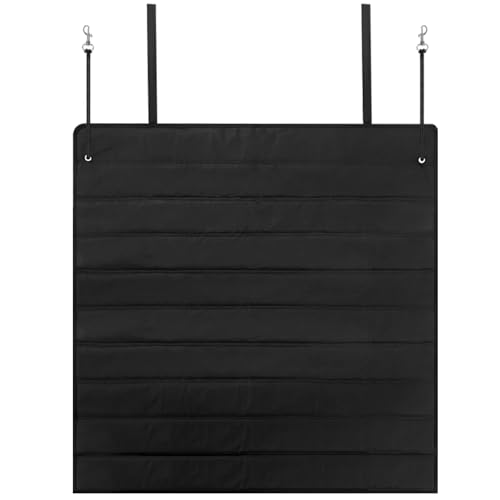 Image of Tinideya Large Rear Bumper Protector for Cars 41 x 40 Inch Bumper Guard Foldable Protective Mat Dog Blanket Cargo Liner Preventing Scratches While Unloading and Loading for SUV Van Truck Vehicle
