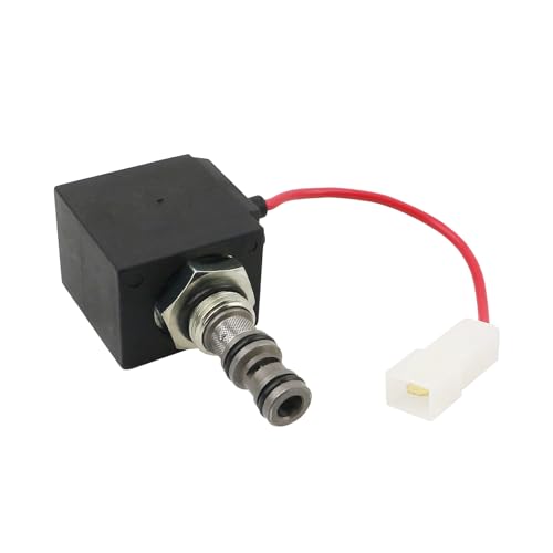 Solenoid Valve 81870291 Compatible with New Holland Tractor TB80 TB85 TB90 TB100 TB110 TB120 5610S 6610S, Case IH Tractor C50 C60 C70 C80 C90 C100 Replaces 47491790 CAR127831 CAR120892