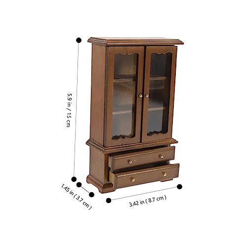 Generic mini estante para mini livros Miniatura estante livros Miniatura móveis para casa bonecas pr