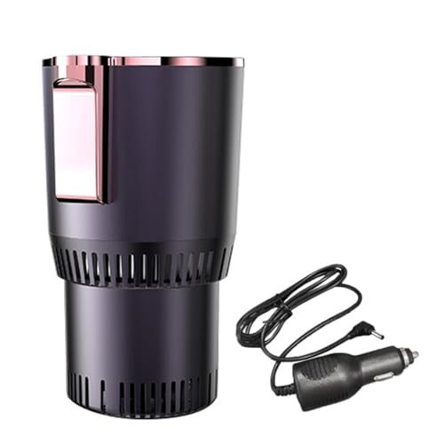 Portavasos para Coche, Enfriador de Tazas para Coche - Enfriador de Agua con Calentador de café Inteligente 2 en 1 | Expansor de Taza de Coche, Soporte para Bebidas, Soporte para Botella de Agua para