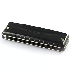 Utile Harmonica diatonique 10 Trous Blues Harp Key C Bouche d’orgue Professionnelle Instruments de Musique (Color : Key… - Les Beatles, Paul McCartney, John Lennon, RIngo Starr, George Harrison Utile Harmonica diatonique 10 Trous Blues Harp Key C Bouche d'orgue Professionnelle Instruments de Musique (Color : Key… – Image 2