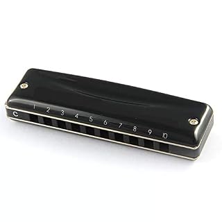 Utile Harmonica diatonique 10 Trous Blues Harp Key C Bouche d’orgue Professionnelle Instruments de Musique (Color : Key… - Les Beatles, Paul McCartney, John Lennon, RIngo Starr, George Harrison Utile Harmonica diatonique 10 Trous Blues Harp Key C Bouche d'orgue Professionnelle Instruments de Musique (Color : Key… – Image 2