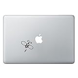 Bee Removable Vinyl Decal Sticker Skin for Apple Macbook Pro Air