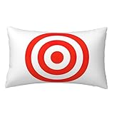 Design Target - Funda de almohada transpirable para decoración del hogar, dormitorio, día festivo