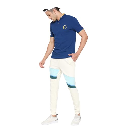 Image of Being Human Grey Regular Fit Track Pants for Men Clothing