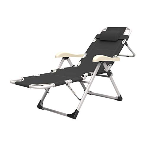 Silla reclinable plegable de oficina y exteriores con tumbona 4