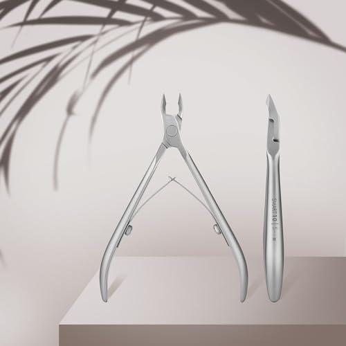 STALEKS PRO by Natury Nails Professional Cuticle Nipper 3 mm Stainless Steel Smart 10-5 (NS-10-5), Metallic Silver - Image 2