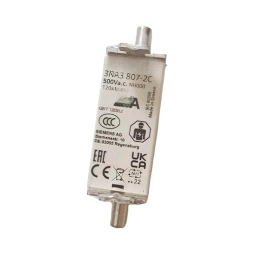 Fusible 3NA3803-2C 10A NH000 gG cartouche protection surtension