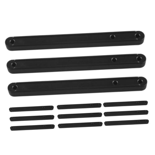 ERINGOGO Replacement Drawer Slides Set 12pcs Plastic Cabinet Slides Smooth Glide for Kitchen and Furniture