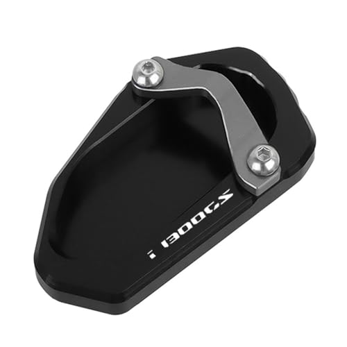 Béquille latérale CNC pour Moto R1300GS 2023-2024 : plaque d'extension de support en aluminium