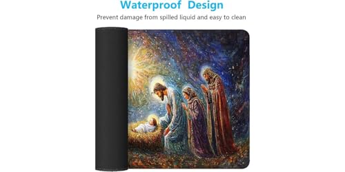 Mouse Pad étanche avec bords cousus haute précision 700x300mm - 7