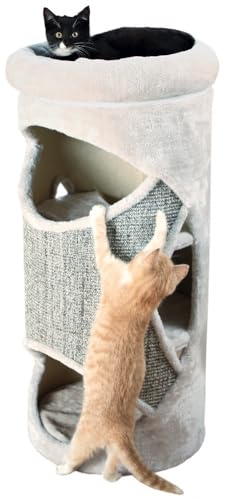 Trixie Gracia Tour pour Chat, 85 cm, Gris Clair