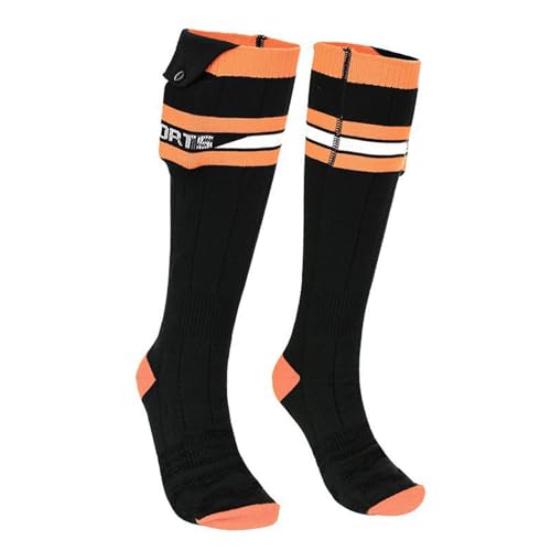 Heated Ski Socks, Electric Heated Socks for Camping Fishing Cycling Skiing Skating Hunting Hiking (B)