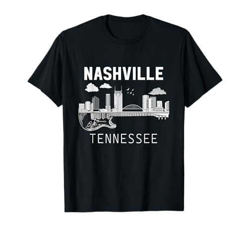 Souvenir de Nashville TN Music City Guitar Nashville T-Shirt