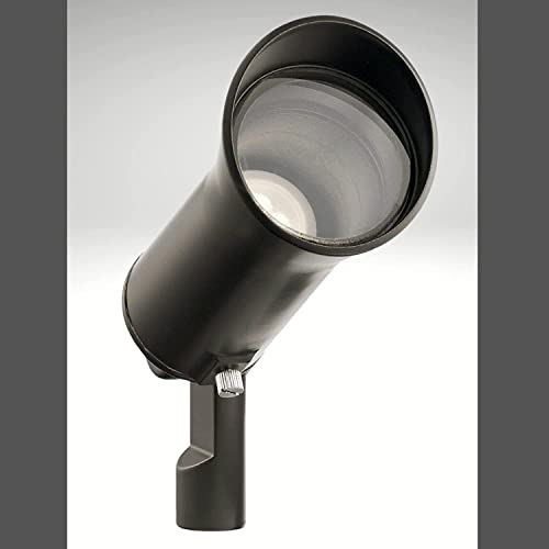 Kichler 28311 3W 25W Equivalent Olde Bronze Low Voltage Plugin Led Spot Light Single Fixture #TOP6