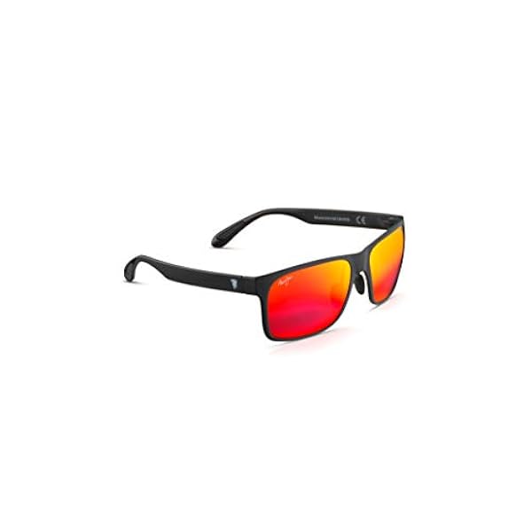 Maui Jim Occhiali da sole rettangolare Red Sands Asian Fit