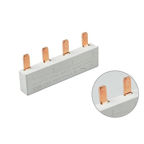 Tossper Copper Busbar Pin Type 4Ways For Distribution Box Circuit Breaker Accessories Connector Breaker Combing #TOP4