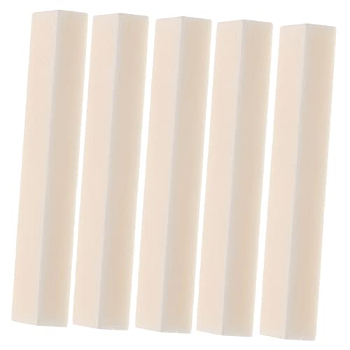 Generic ギターナット 5個セット 紐5本付き ? 牛骨製で耐久性向上 エレキギター用サドル トレモロノブ チューナー交換パーツ