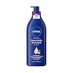 NIVEA Essentially Enriched Body Lotion for Very Dry Skin with Hyaluronic Acid, Almond Oil and Deep Nourishing Serum, 72-Hour Body Moisturizer, 16.9 Fl Oz Pump Bottle