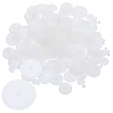 GARIOUANS 混装プラスチック製歯車パック 向けおもちゃ修理用部品 多用途ハンドクラフトアクセサリー 車模型や手作り 補修に ランダムカラー