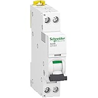 Schneider Electric Acti9 iDT40T MCB Leitungsschutzschalter Typ C, Pol 1P+N 6A 230V, Abschaltvermögen 6 kA Acti 9
