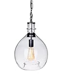 CASAMOTION Pendant Lighting Hand Blown Glass Lights Kitchen Island Drop Ceiling Fixtures Vintage...
