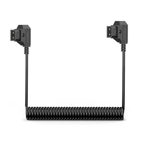 MultiDevice Connection D TAP Cable de alimentación D TAP, cable de alimentación de doble cabeza, doble salida para cámara y adaptador de equipo de iluminación