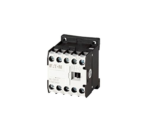 Eaton 10343 stycznik mocowy, 3-biegunowy + 1 zestyk rozwierny, 4 kW/400 V/AC3, zasilanie DC