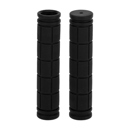 TUCKBOLD Pokrowce na kierownicę rowerową, długość 120 mm, lekkie, osłona końcowa roweru, czarna, 1 para
