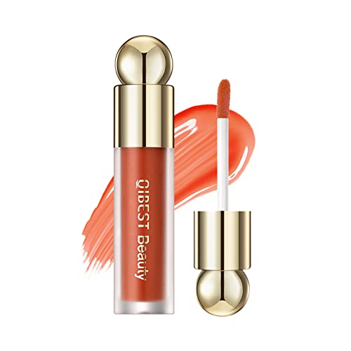 Liquid Blush Makeup, Weightless And Blendable Liquid Blush Wand For Cheeks - Long-Lasting Skin Tint Makeup With Natural-Looking, Radiant Glow - Perfect For Creating Soft And Healthy Flush (05# Orange) #TOP15