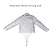 YZWZZXC Fencing Equipment for Unisex, Fencing Electric Sabre Jacket, Washable, Elastic Cuffs, Adjustable Buckle, for Right Hand(44)