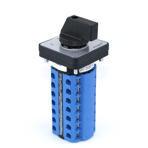 Commutateur à cames SZW26 20A sélecteur rotatif 3 positions 660V pour montage sur panneau 48x48mm