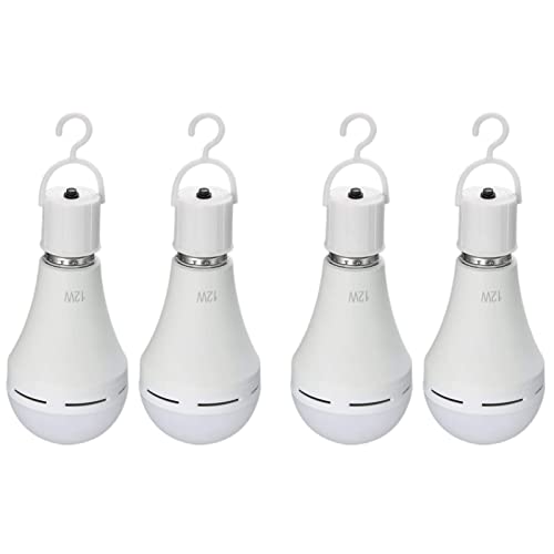 Ampoule de camping LED E27 Lixada lot de 4 lampes rechargeables pour éclairer votre tente