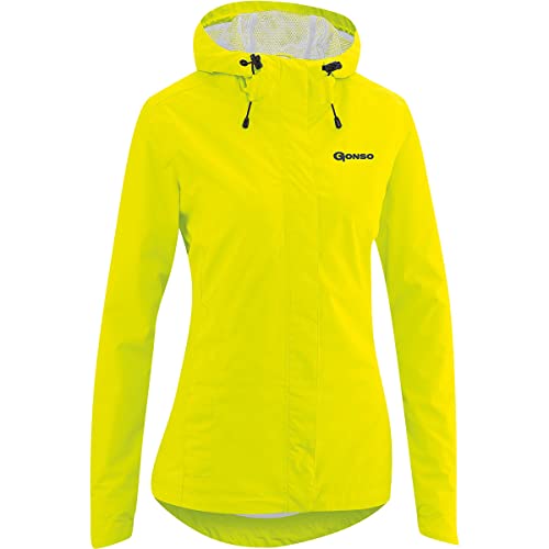 Gonso Damen Da-all-weather jackesuralight Jacke, safetyyellow, 40 EU